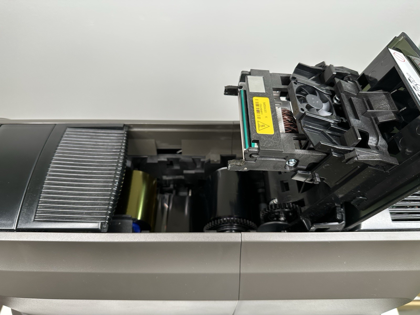 Entrust Datacard CD800 Color ID Card Printer (PX30) w/ CLM Expansion Base