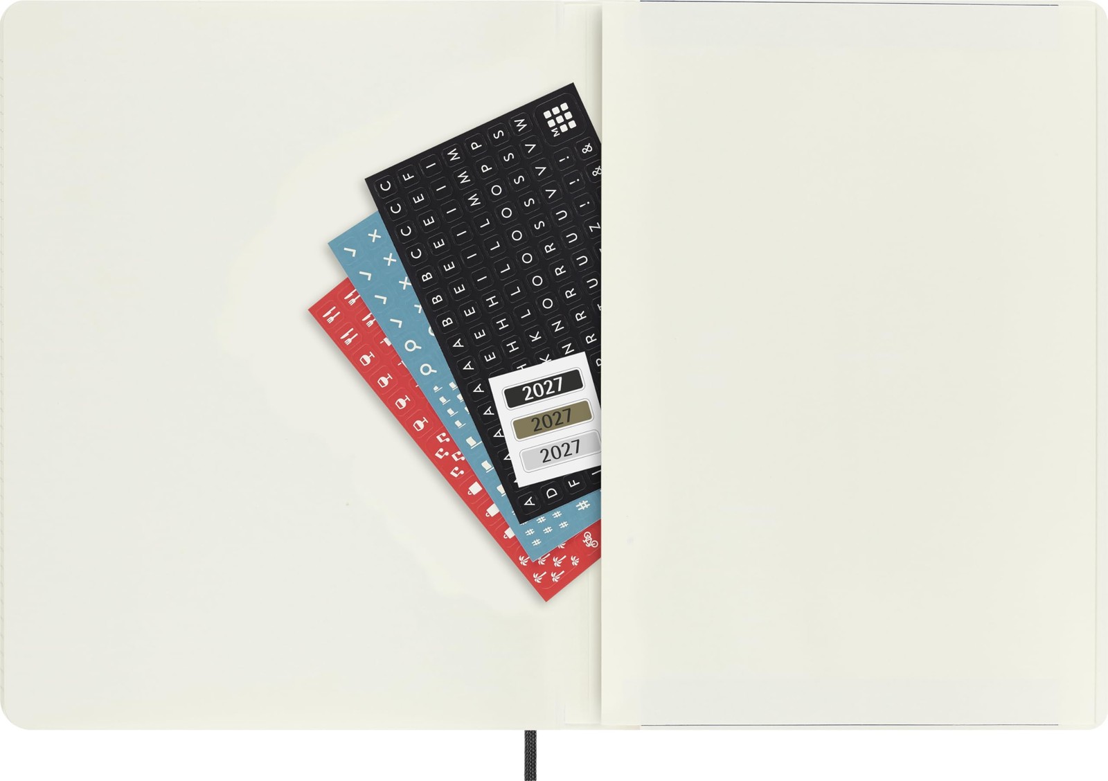 Weekly Planner 18 Month 2026-2027 XL 7.5 x 10 Moleskine Classic Soft