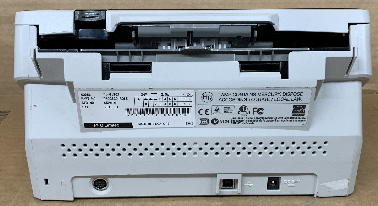 Fujitsu fi-6130Z Duplex Sheet-Fed Document Scanner | Tested