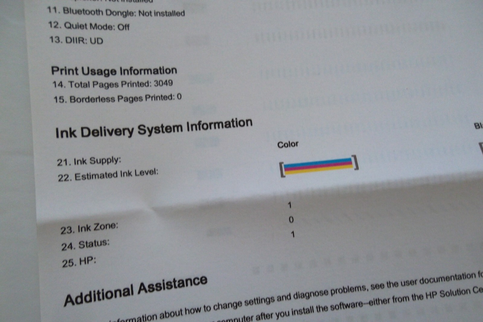 HP OfficeJet 200 Mobile Printer Wireless USB 2″ Color LCD CZ993A Good Battery