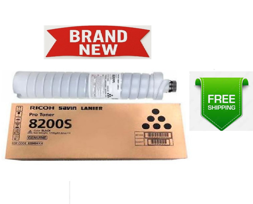 Ricoh OEM Toner 828484 Black for PRO 8200S ? Genuine 82K Yield