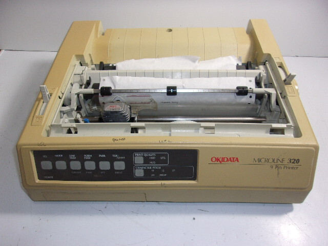 Okidata GE5253A Microline 320 9 Pin Dot Matrix Printer Parallel