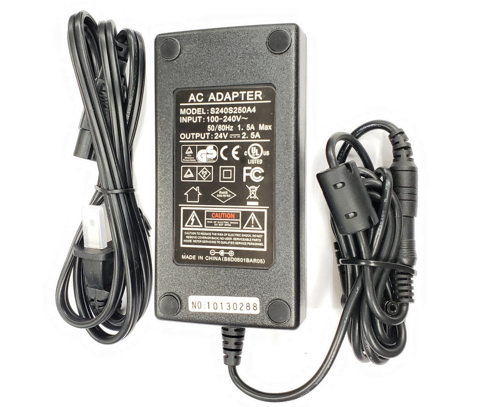 New 24V AC Adapter For DYMO LabelWriter Twin Turbo Thermal Label Printer-93085