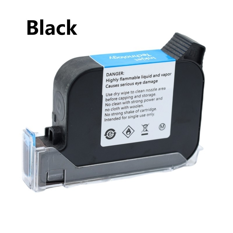 Fast Dry Solvent TIJ Ink Cartridge 42ml 12.7mm for Handheld Inkjet Printer