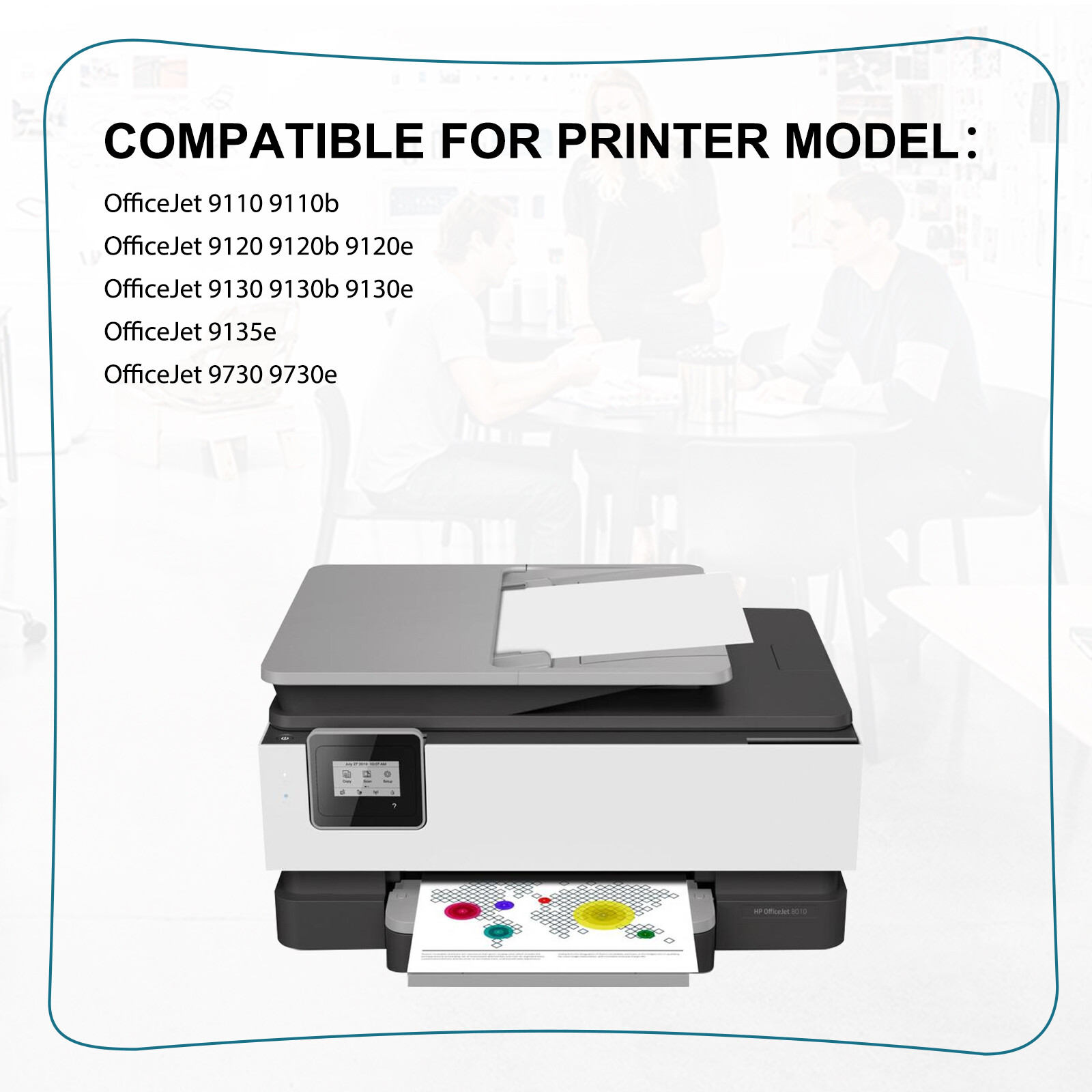 936 Ink Cartridges Compatible For HP 936e OfficeJet Pro 9110b 9120b 9130b 9135e