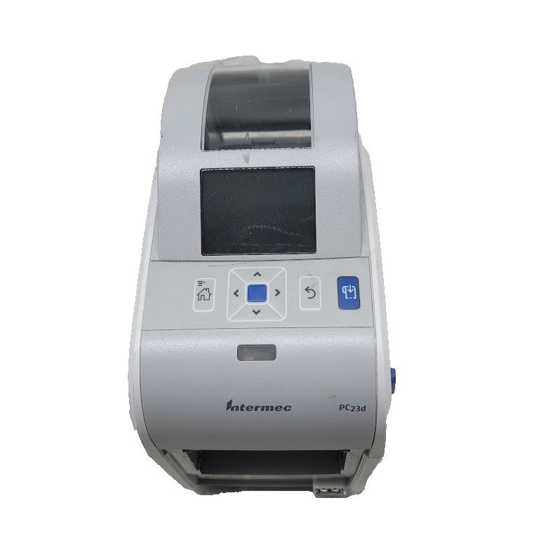 MINT CONDITION Intermec PC23d 2″ Direct Thermal Barcode Label Printer LCD USB