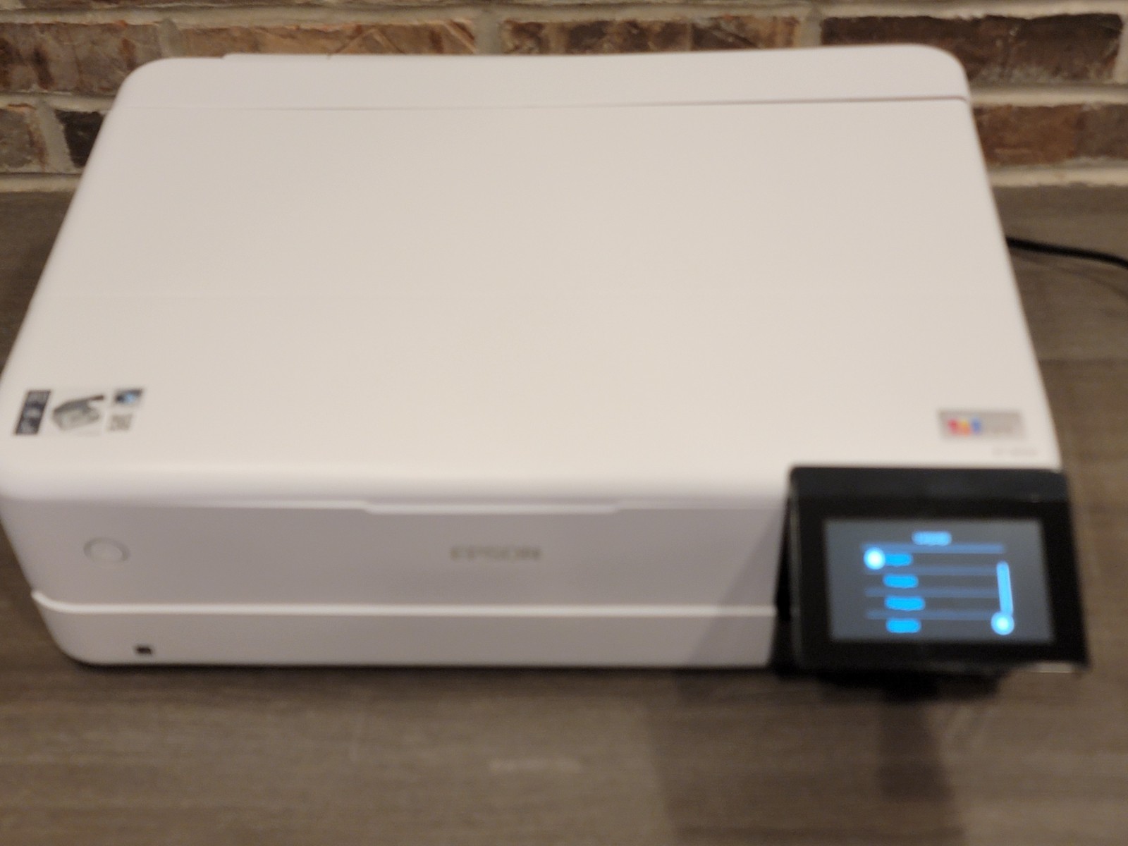 Open Box Damaged Read Epson EcoTank Photo ET-8550 Color Inkjet All-In-One