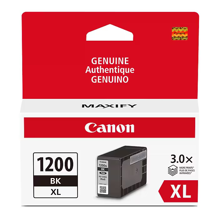 Canon PGI-1200 XL Black High Yield Ink Cartridge (9183B001)