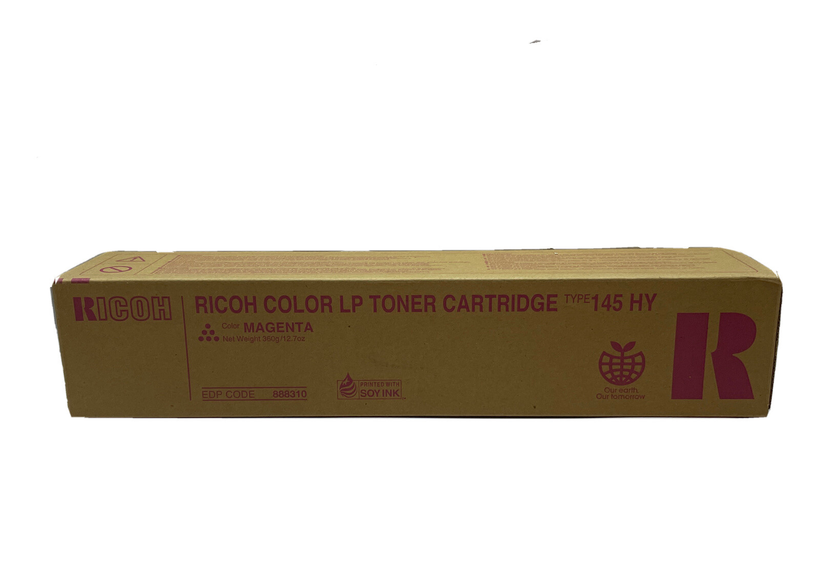 Ricoh Color LP Toner Cartridge Type 145 HY MAGENTA 888310 Genuine