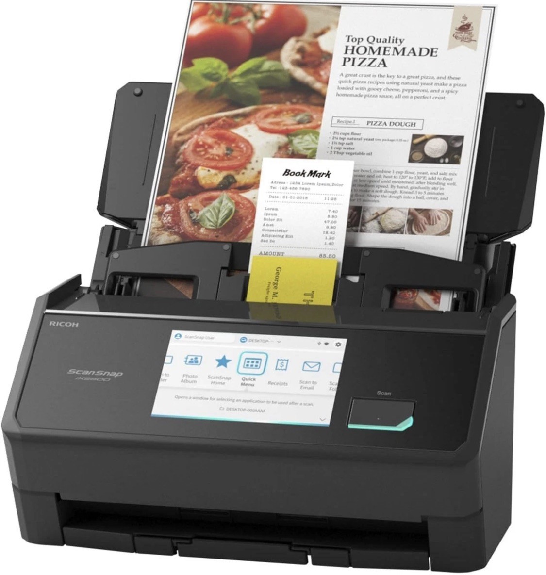 Ricoh ScanSnap iX2500 Premium Bundle Document Scanner CG01000-310324