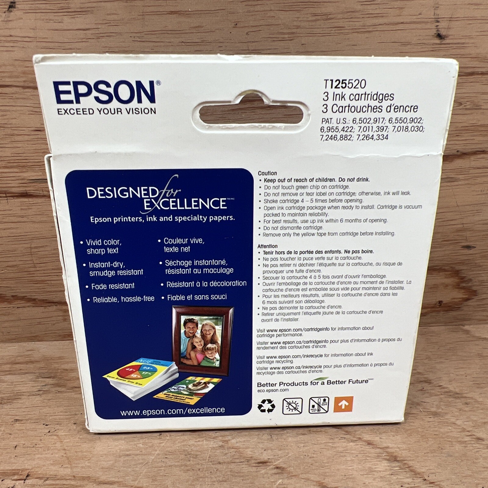 Epson DURABrite Ink Cartridge – Cyan, Magenta, Yellow