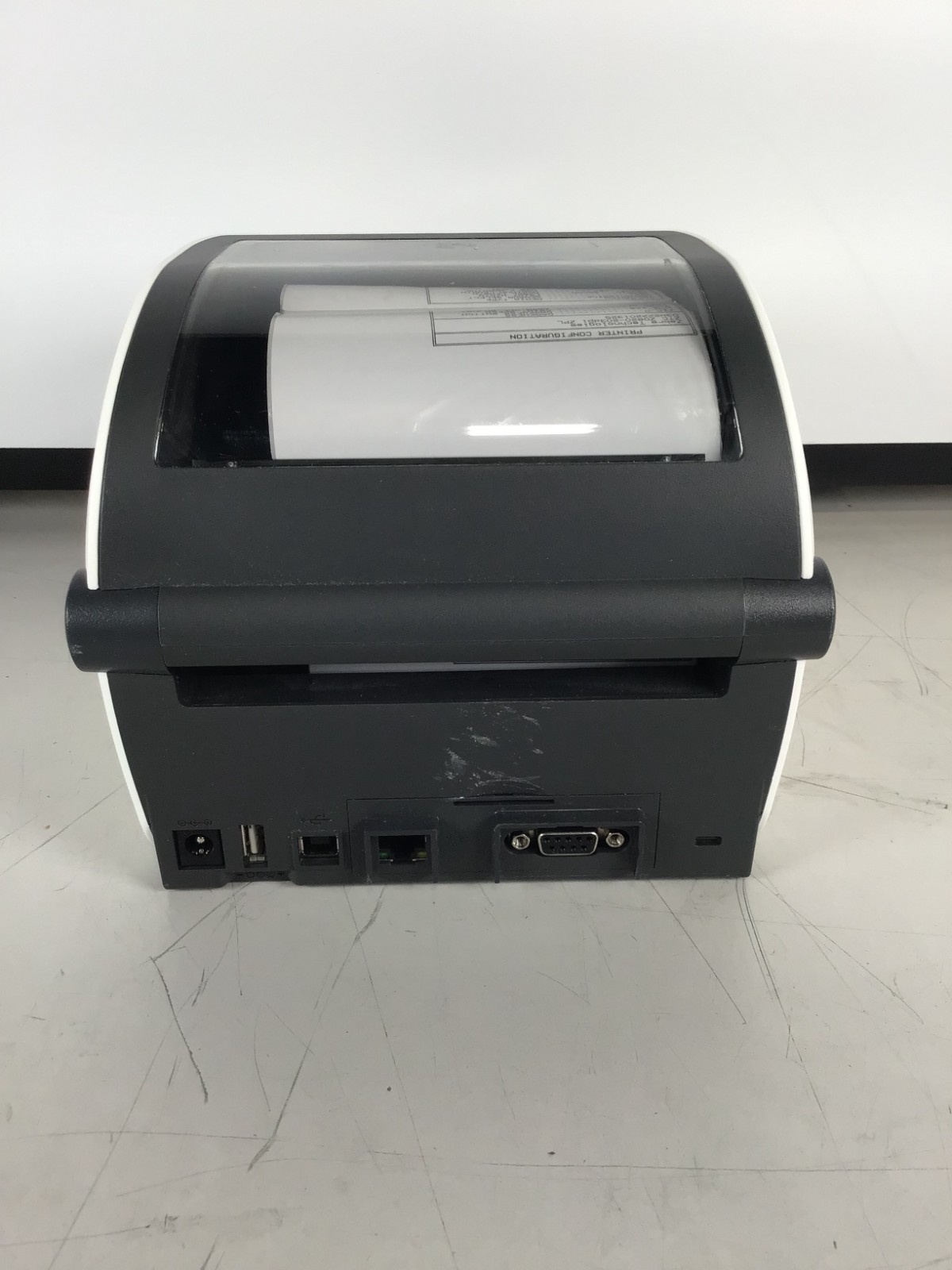 Zebra ZD620 203 DPI Wireless direct thermal printer ZD62H42-D01F00EZ W/ A/C ~