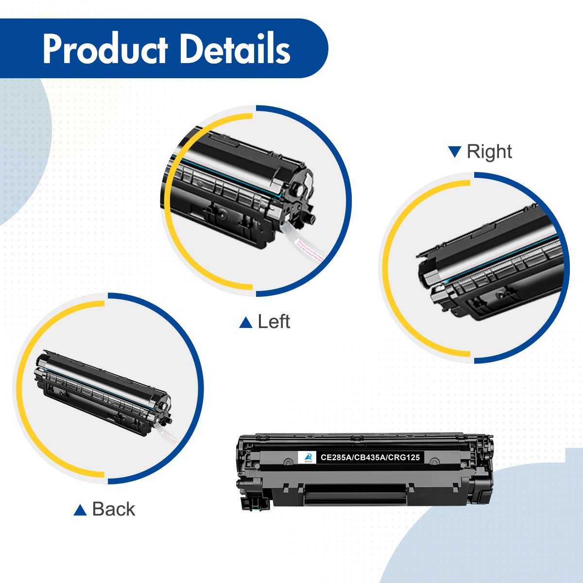 Compatible For HP 85A Toner Cartridge – Black (CE285A)