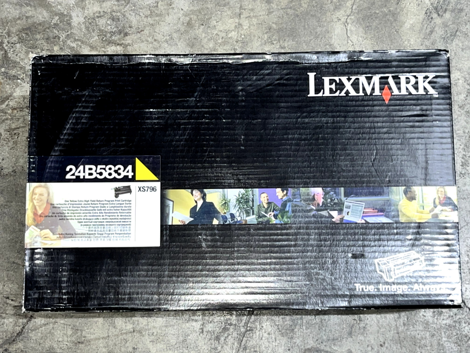 Genuine Lexmark XS796 Yellow Toner Cartridge – Made in China