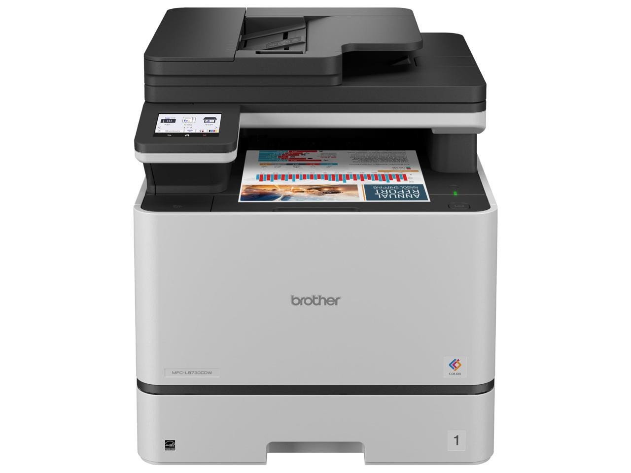 Brother MFC-L8730CDW Wired & Wireless Laser Multifunction Printer – Copier/Print