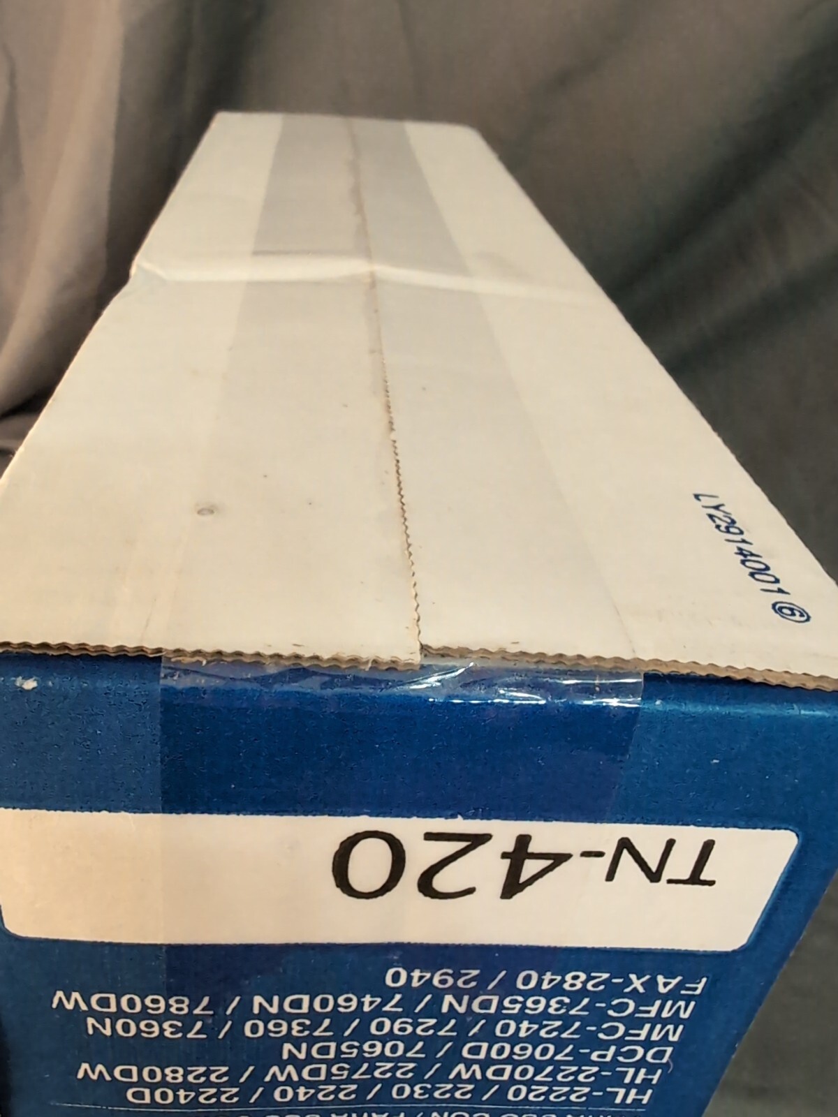 Black Toner Cartridge 012502626763 Brother TN-420 Genuine New OEM Sealed Box