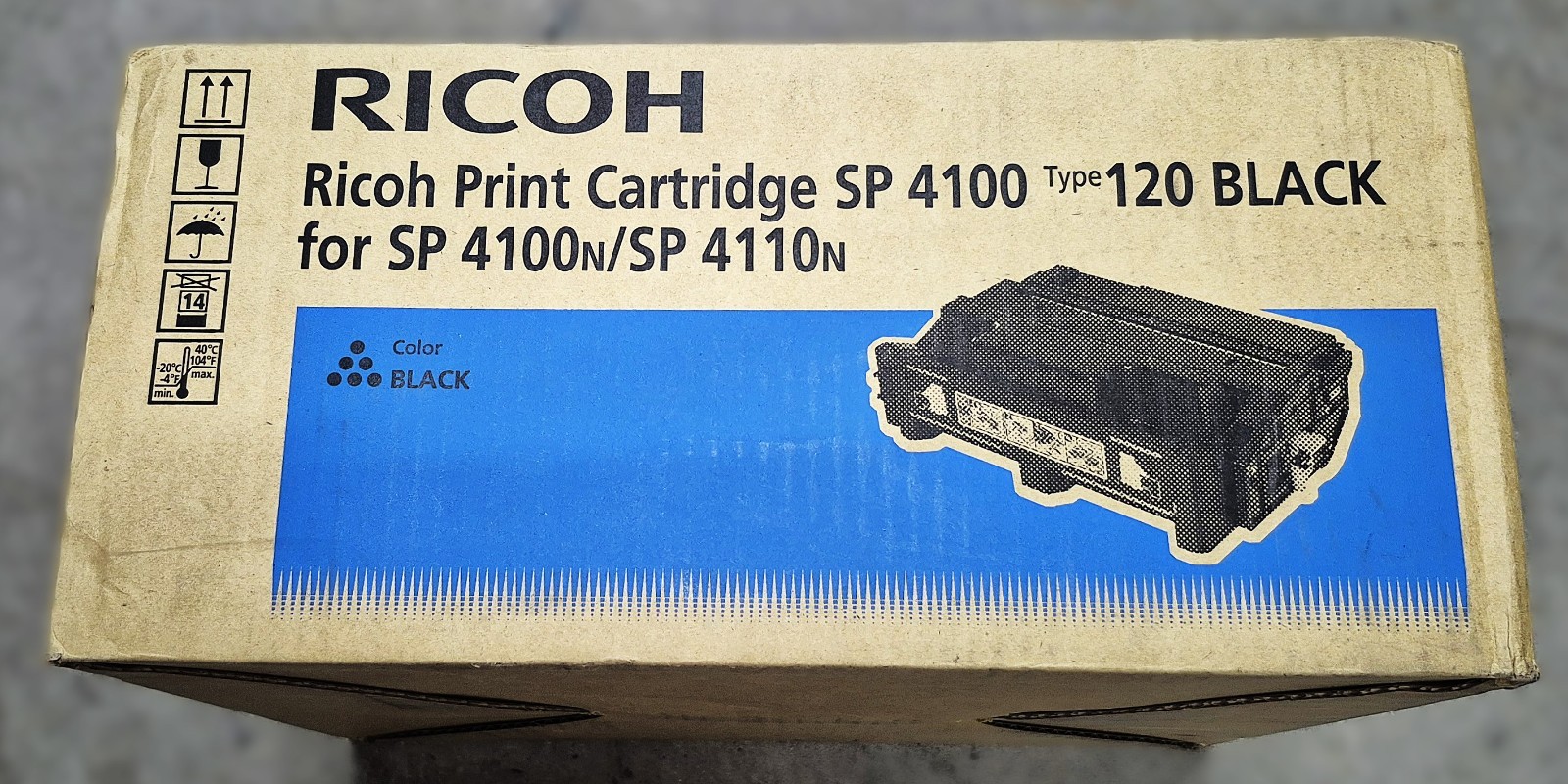 Genuine Ricoh SP 4100 Type 120 406997 Balck Toner Cartridge Ricoh/Savin/Lanier