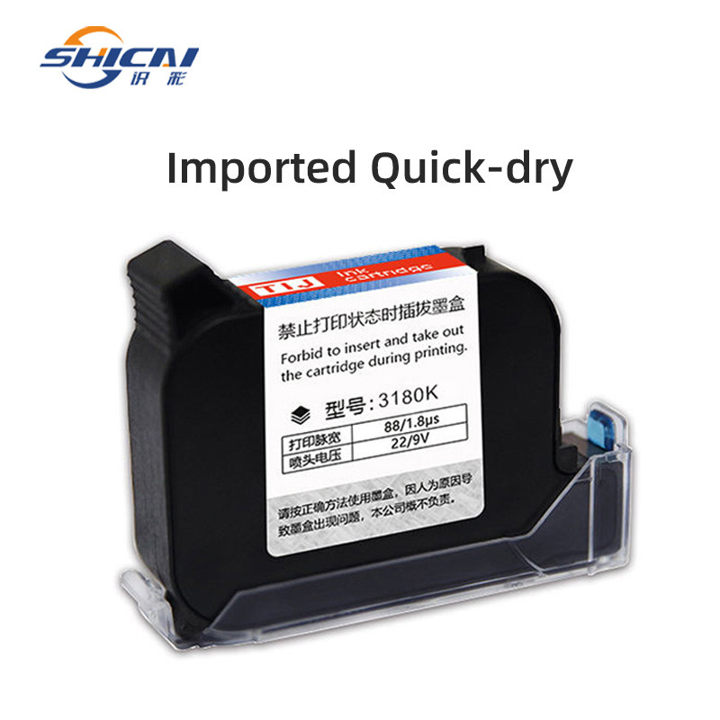 3 pieces Handheld Inkjet Printer Ink Cartridges Dry Quickly and Print Clearly