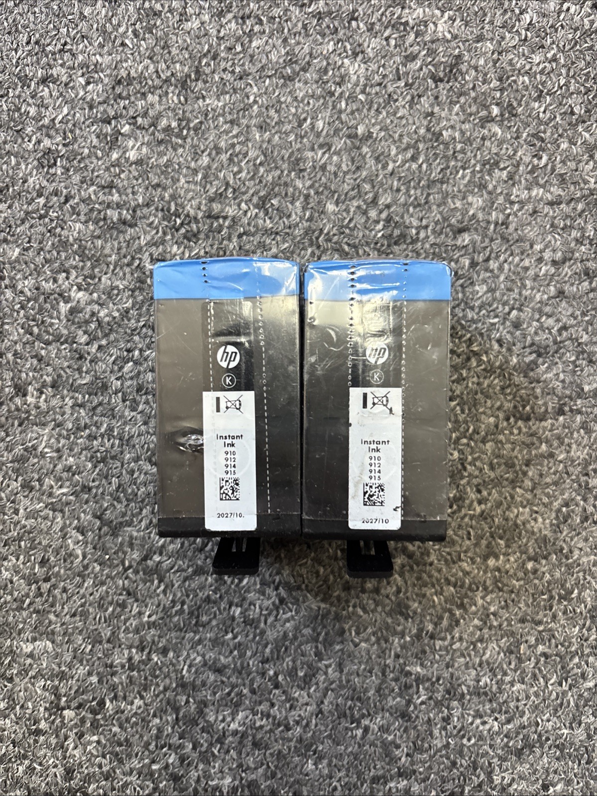 NEW HP Ink 910 912 914 915 Inst ink Black EXP 10/2027 Lot of 2