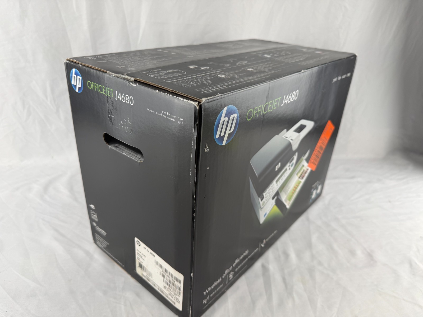 HP Officejet J4680 All-In-One Wireless Color Inkjet Printer Fax Copier Scanner