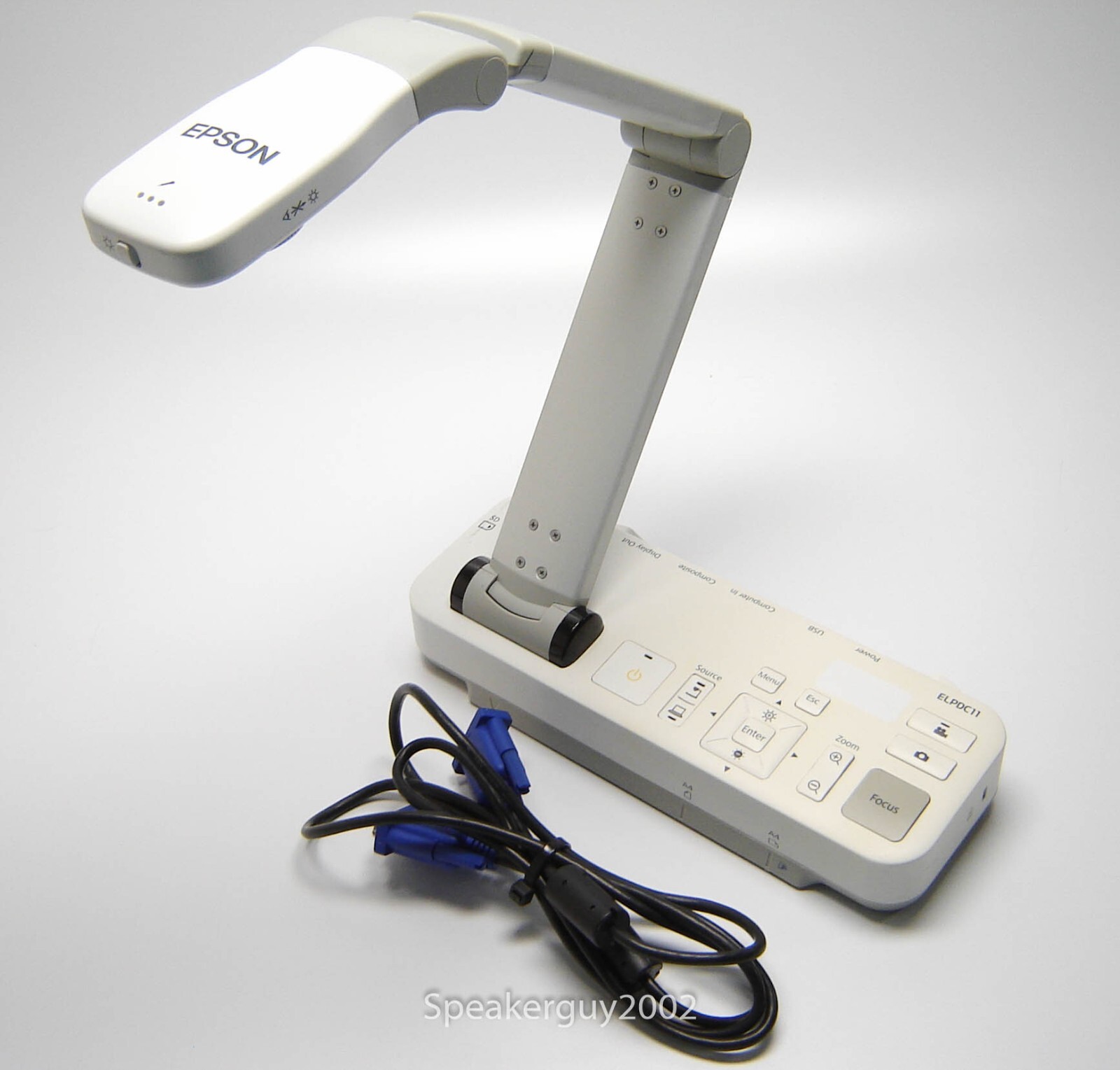 Epson Document Camera / ELPDC11 /No Power Supply / 560CC