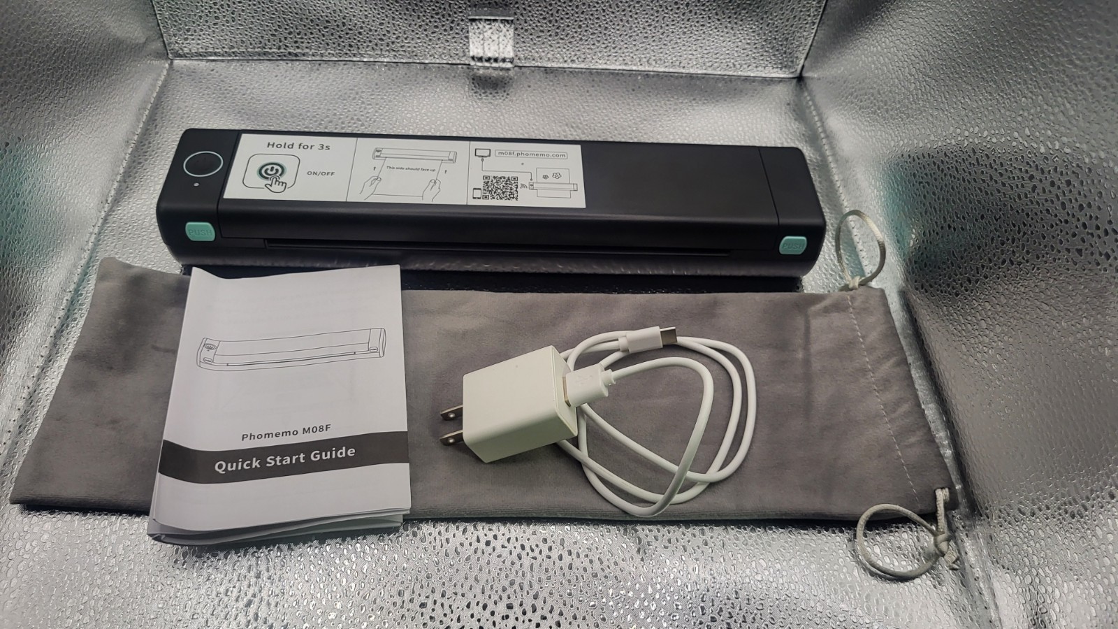 Phomemo M08F Portable A4 Thermal Bluetooth Printer (GO1061968) Works