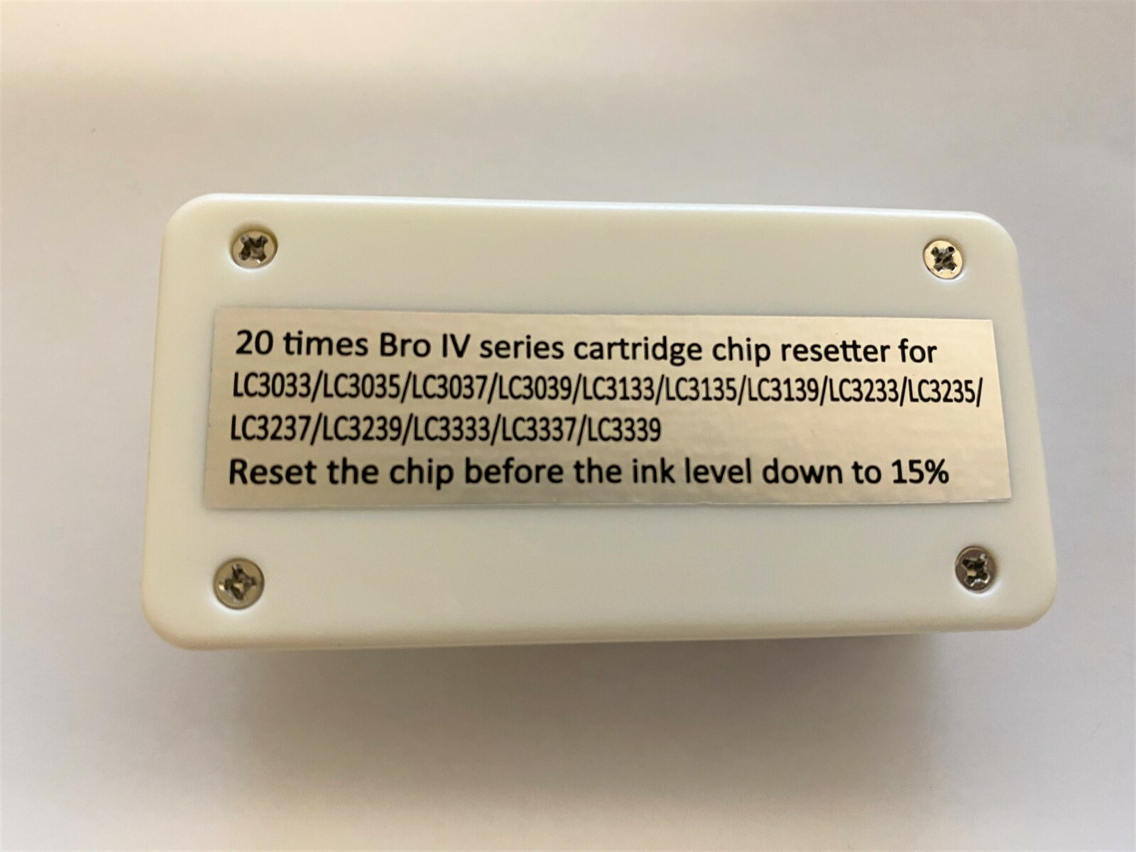 Chip Reset for Brother LC 3033 LC 3035 LC3039 LC3037 LC3139 Ink Cartridges
