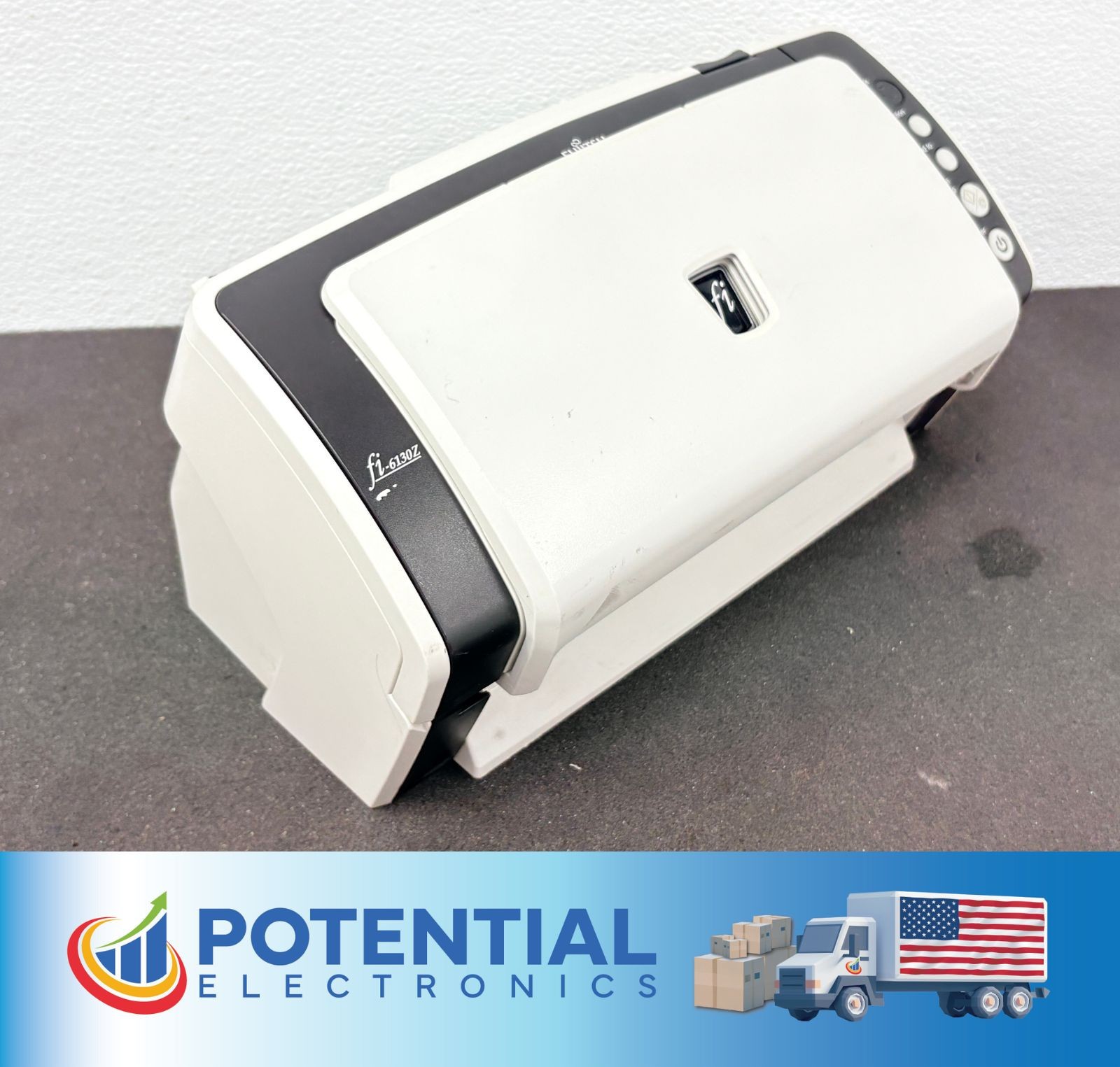 Pre Owned | Fujitsu Fi-6130Z ADF Duplex Sheetfed Image & Document Scanner Only