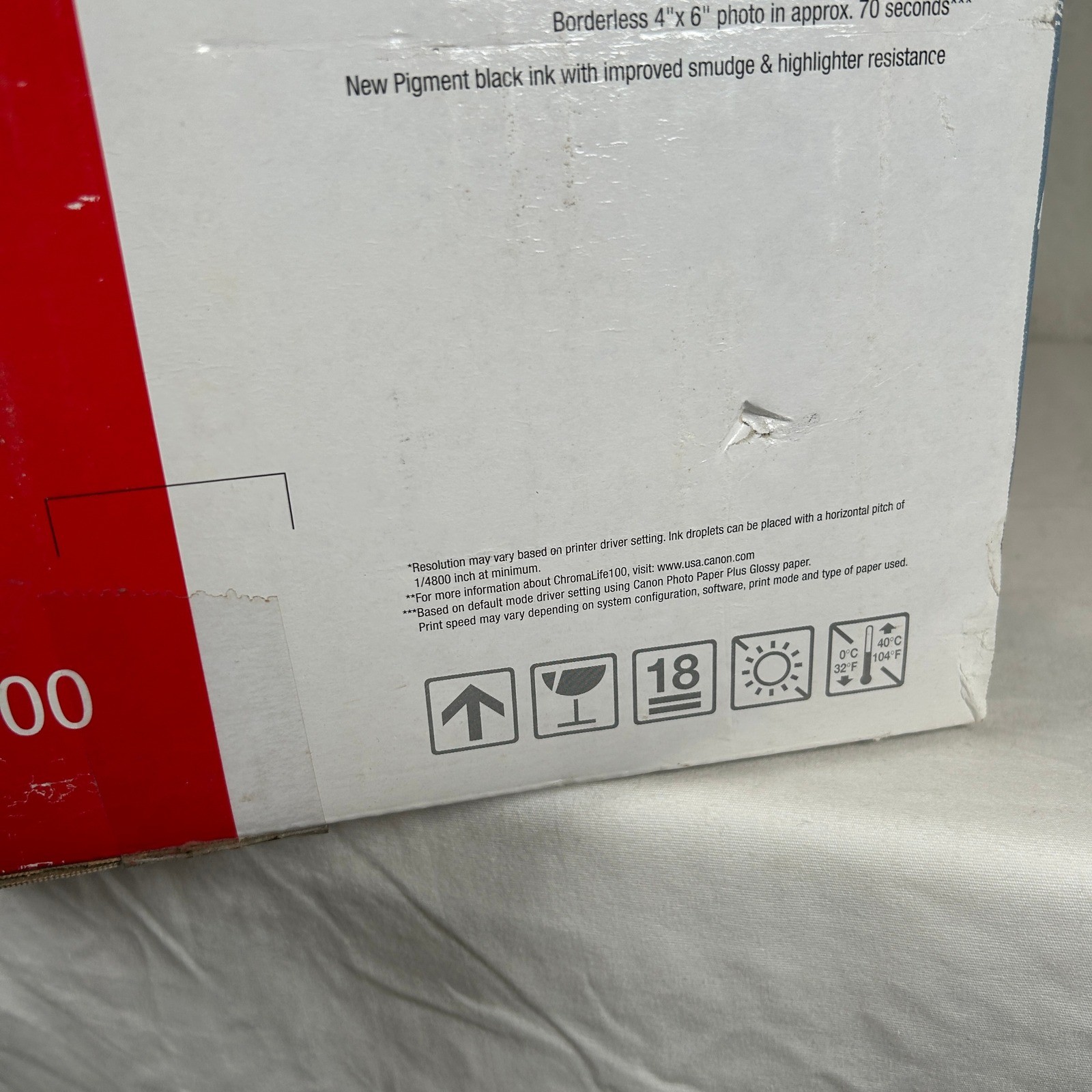 Canon PIXMA iP1600 Photo Inkjet Printer 4800×1200 dpi USB New Open Box