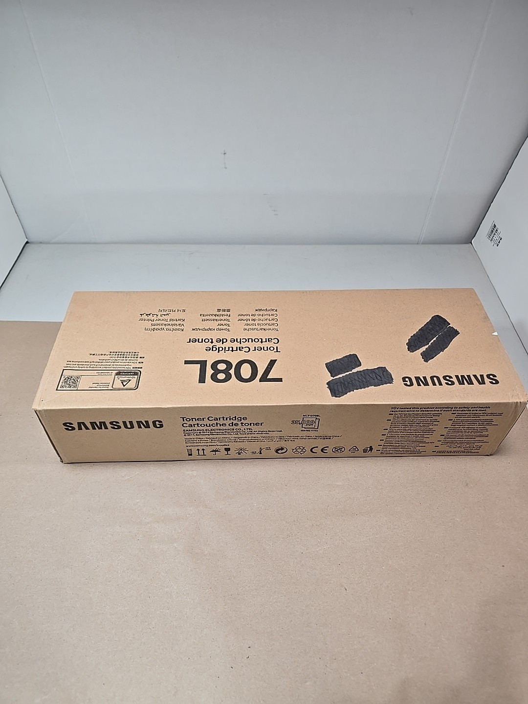 Samsung Genuine MLT-D708L / XAA MLTD708L MLT-D708L Toner Cartridge Black K4250LX