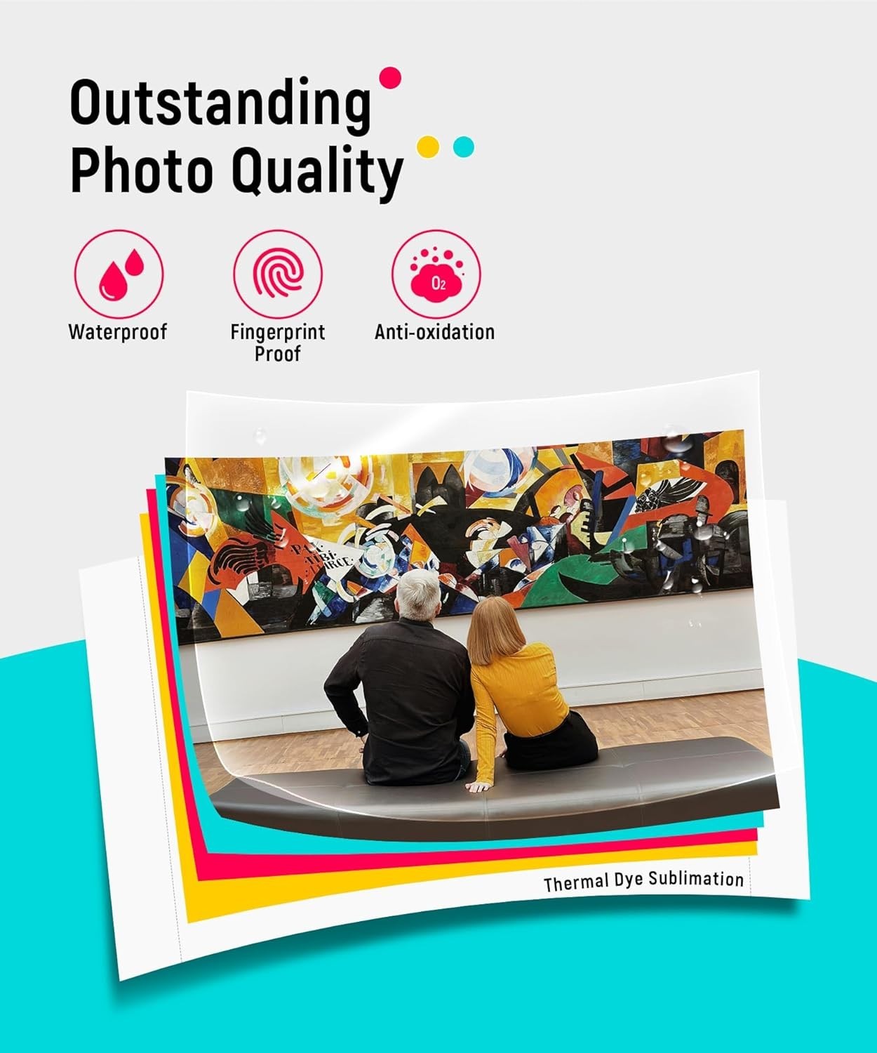 Liene Amber M100 Instant 4″x6″ PhotoPrinter●DHP513+Big Cartridge Bundle●Wireless