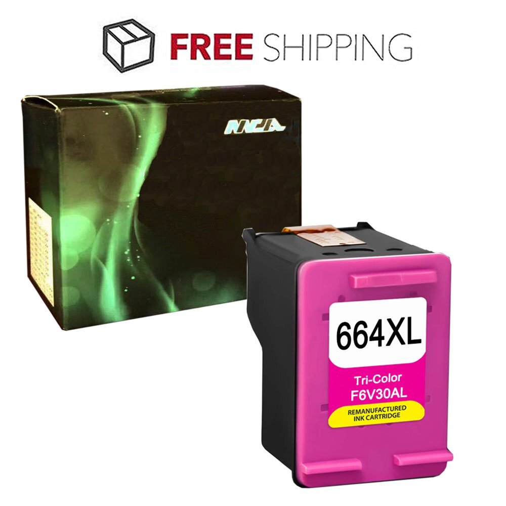 1x Color Ink Cartridge for HP 664XL Deskjet 1115 2135 3635 2138 3636 3638 4535