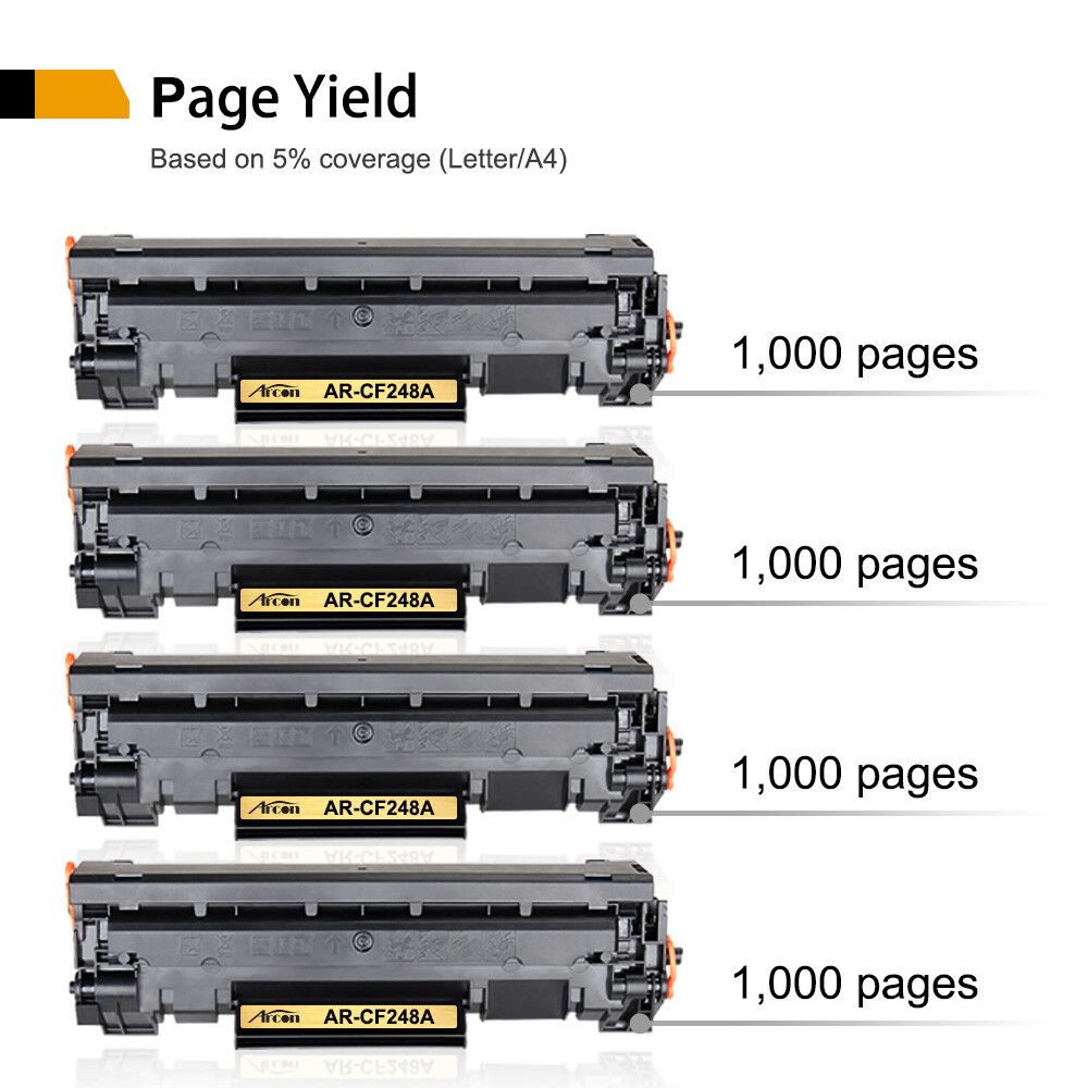 Toner Compatible with HP 48A CF248A Laserjet Pro M15w M28w M29w M28a M15a