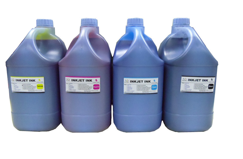 4 Gallon ND® Bulk CMYK Refill Inks for all HP Inkjet Printer (Cartridge & CISS)