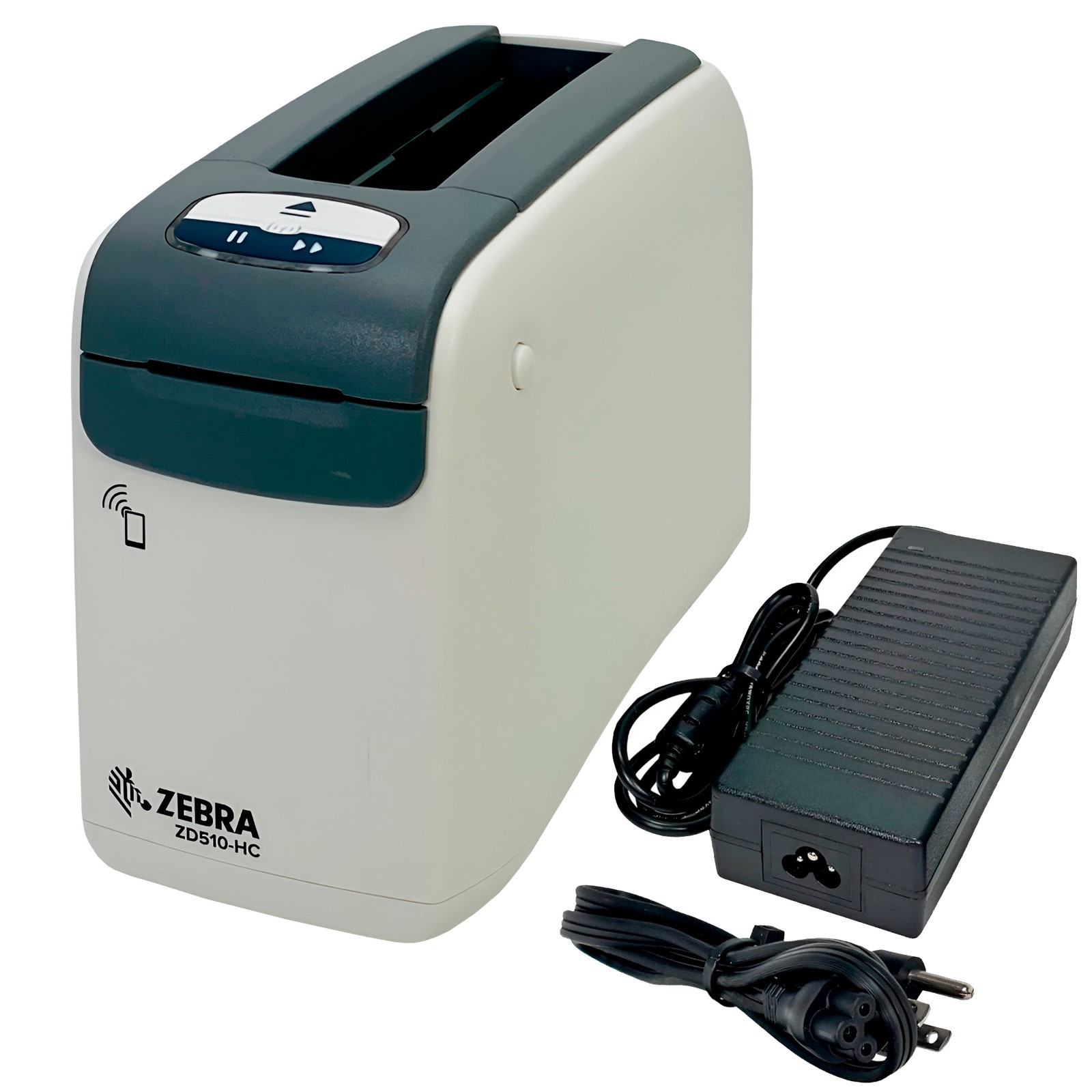 Zebra ZD510-HC Direct Thermal Wristband ID Label Printer 300 DPI USB LAN BT