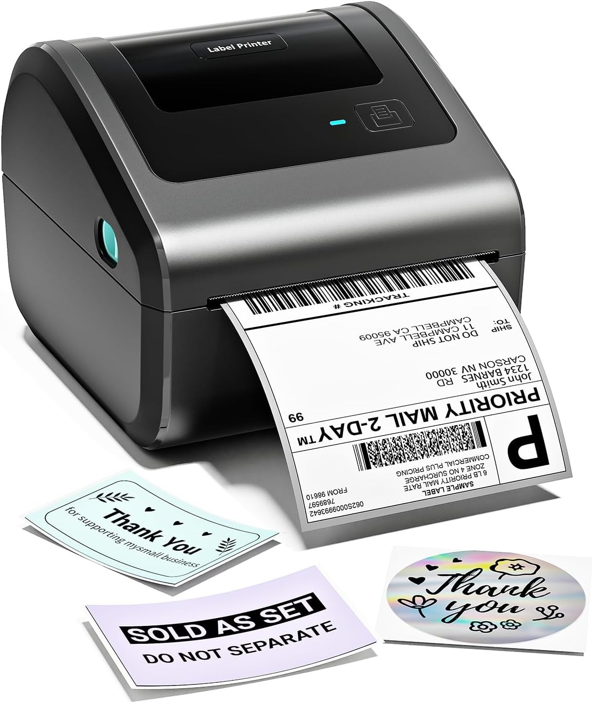 Phomemo Shipping Labels Printer 4 x 6 Address Label Printer Thermal Printer US