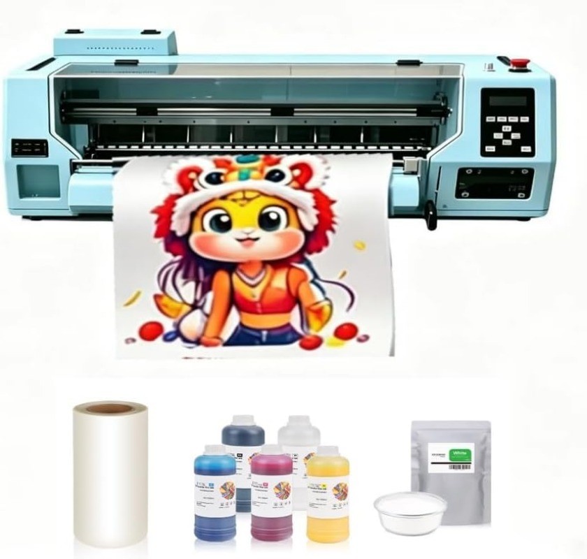 A1 60cm DTF Printer with Dual XP600 Printhead, 4X Speed Compared to L1800 1390