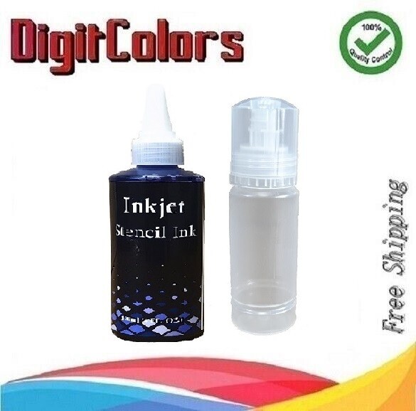 120ml Tattoo Stencil Ink for Eco Tank Inkjet printer with free refill bottle
