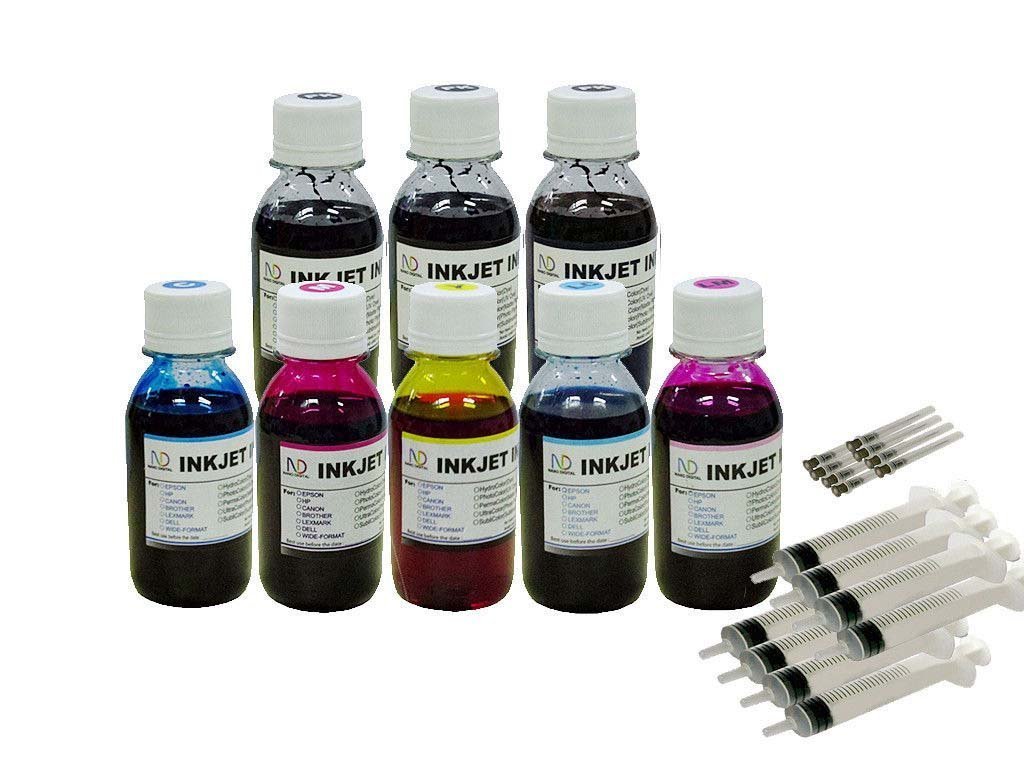 Canon Pixma Pro-100 CLI-42 cartridge refill ink ND® 8x100ml syringe