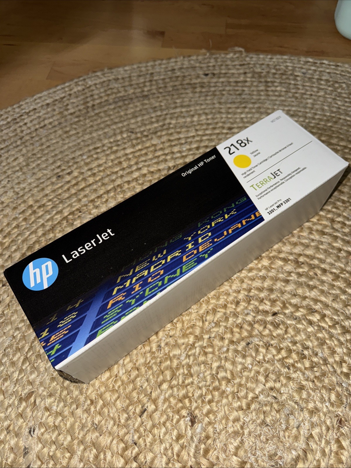 HP 218X High Yield Yellow genuine HP LaserJet Toner Cartridge W2182X HP218X
