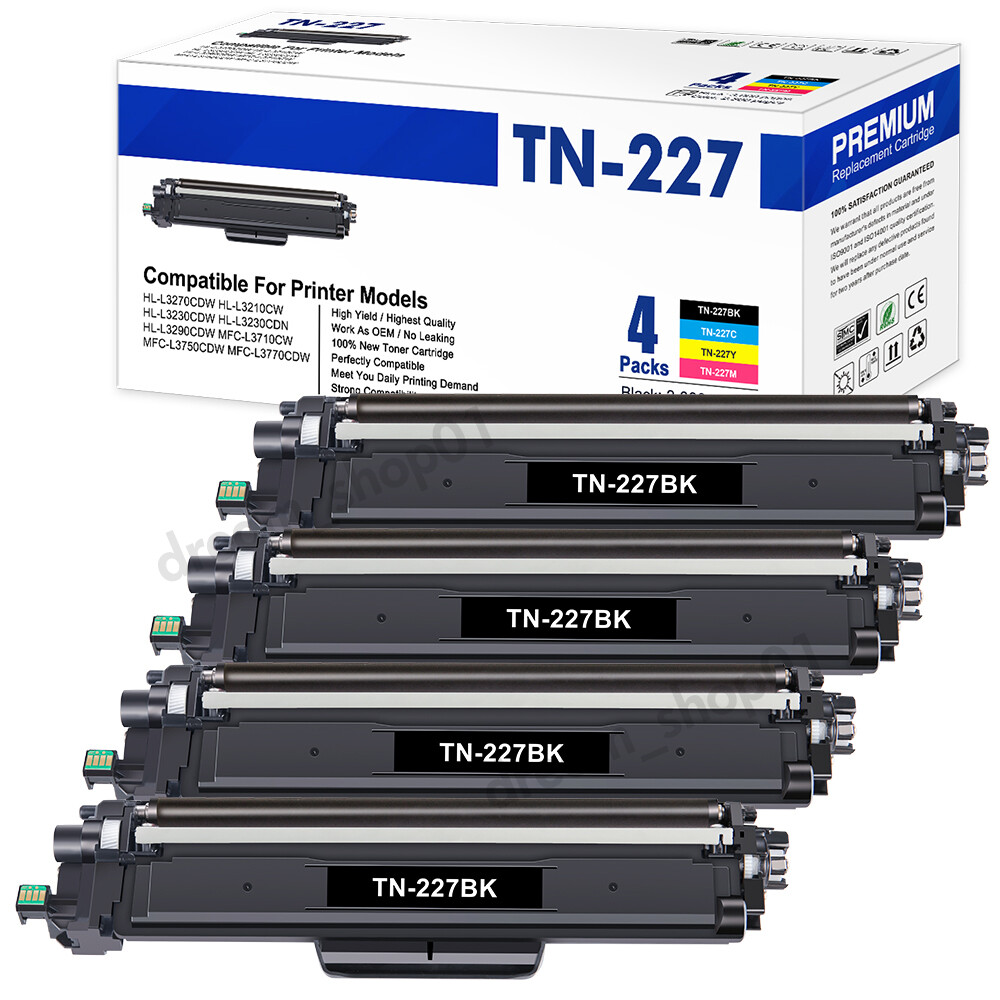 TN227 TN223 Toner Cartridge Compatible With Brother HL-L3230CDW MFC-L3770CDW lot