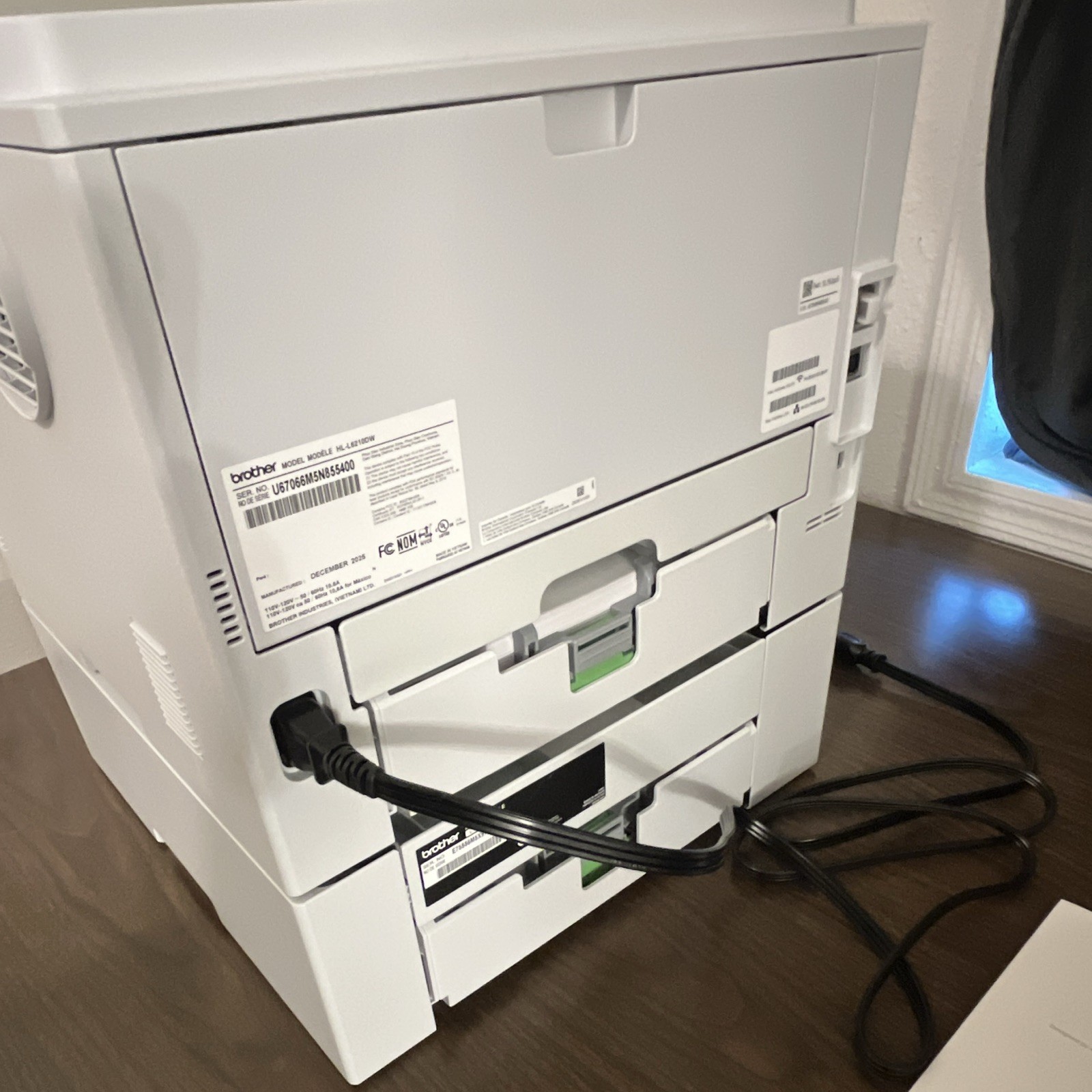 Brother HL-L6210DW B/W Laser Printer 50ppm 1200×1200 Wireless Duplex