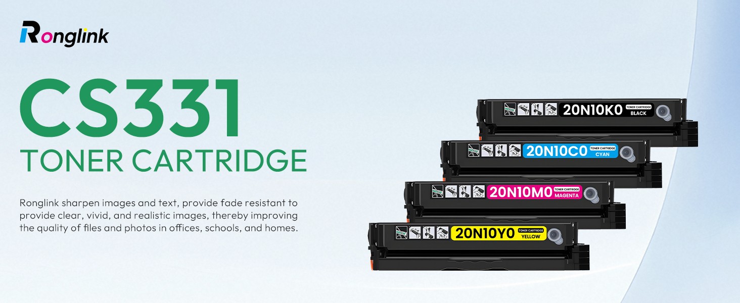 CS331 Toner Cartridge for Lexmark CS331dw, CS431dw, CX331adwe & CX431adw Printer