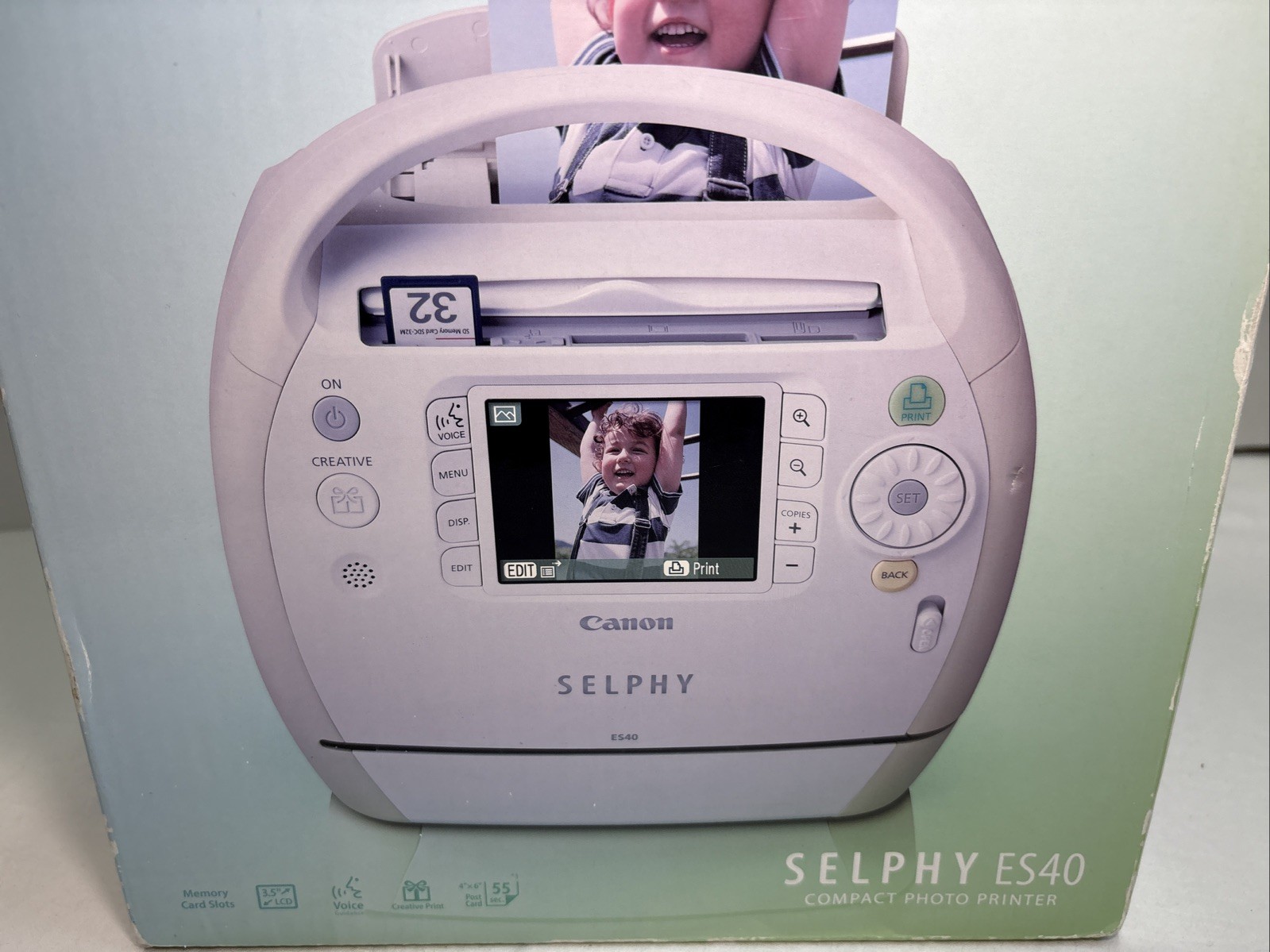 NEW Canon Selphy ES40 Compact Portable Photo Printer