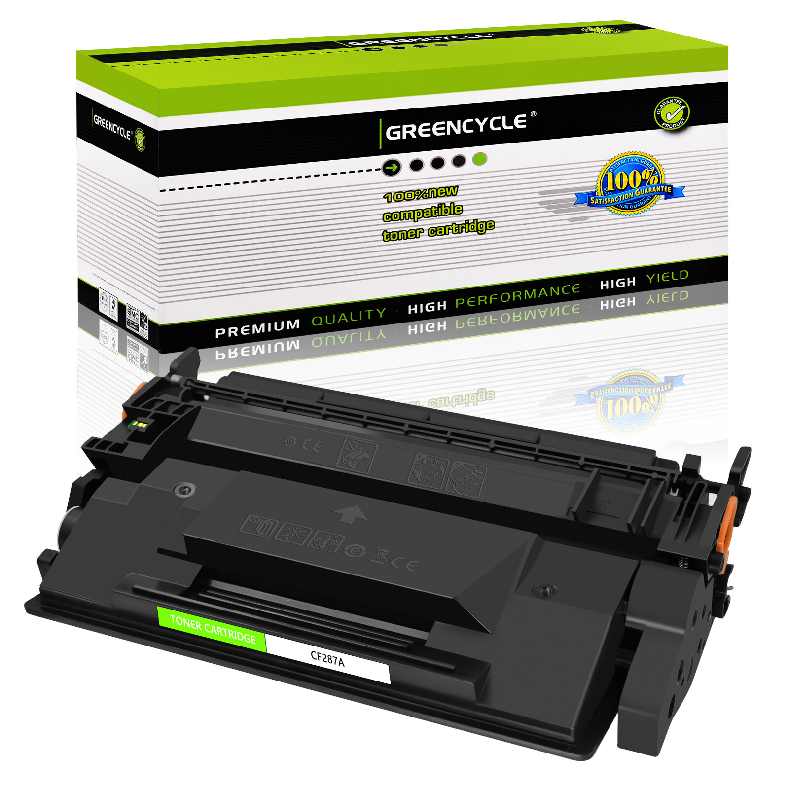 CF287A 87A Toner Fits for HP LaserJet Pro M501n Enterprise Flow MFP M527c M527z