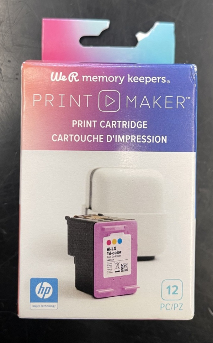 We R Memory Keepers Printmaker Print Ink Cartridge (60000106) – NEW