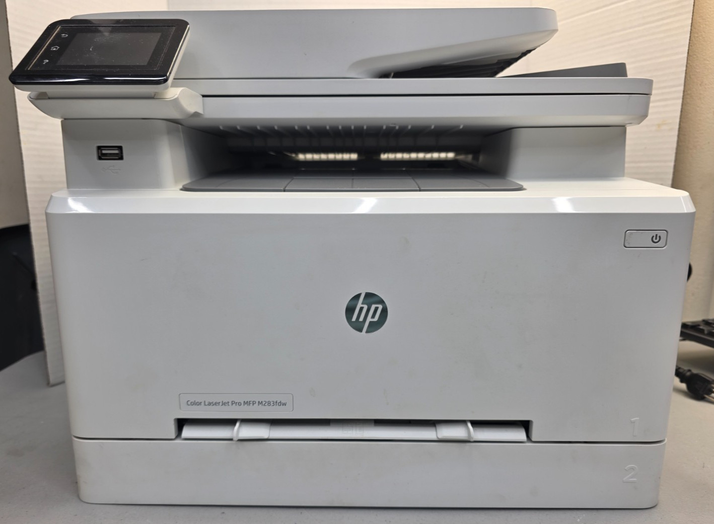 HP Color LaserJet Pro MFP M283fdw All-in-One Printer No toner Page Count 20