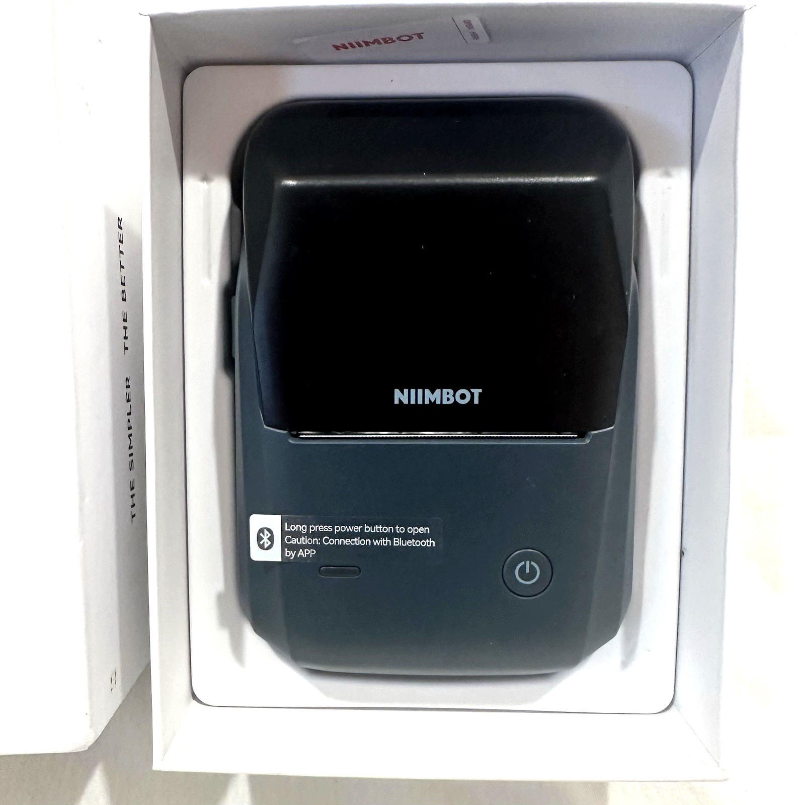 Open Box NIIMBOT B1 Bluetooth Smart Label Printer
