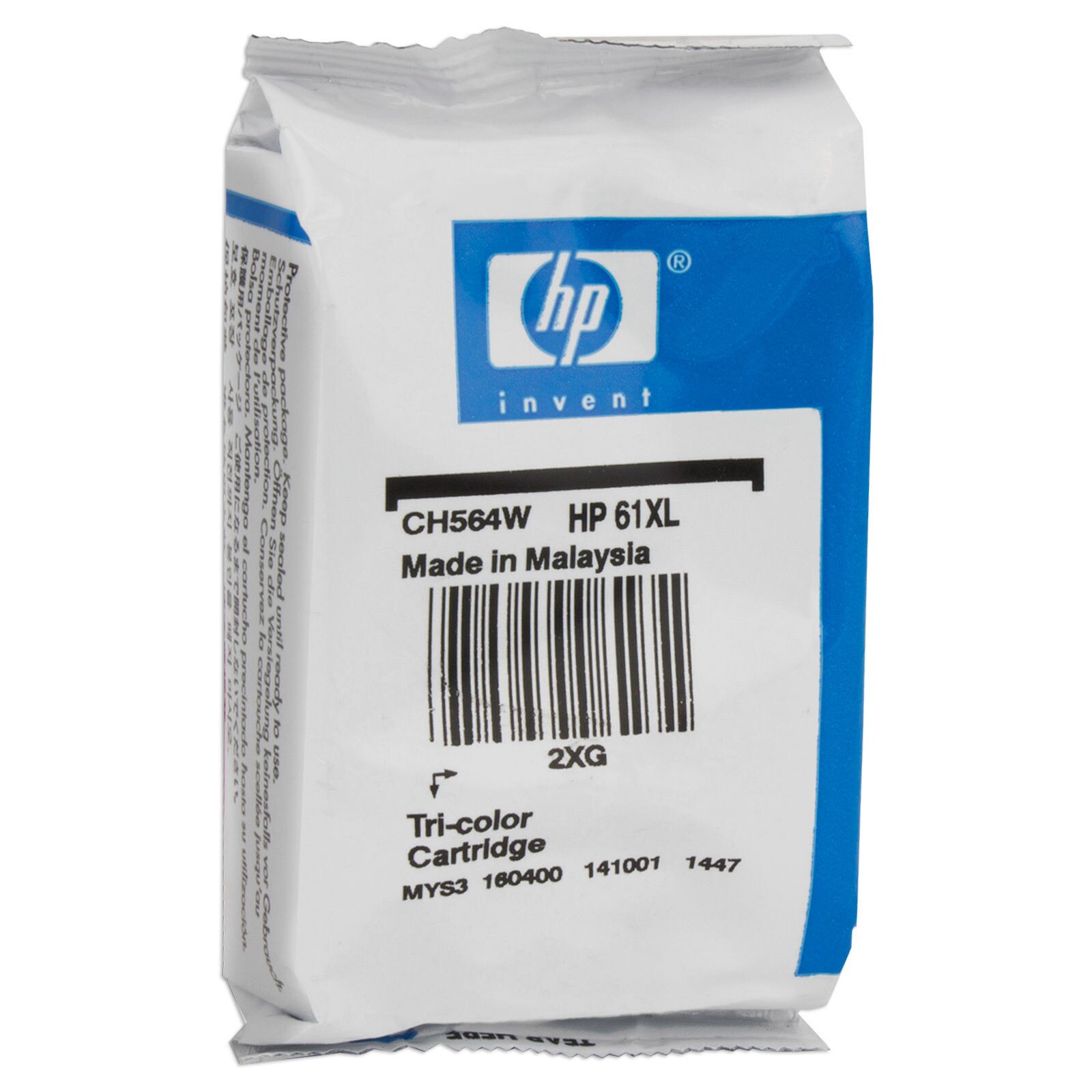 HP 61XL CH564WN Tri-Color Ink Cartridge Genuine Exp12/2013
