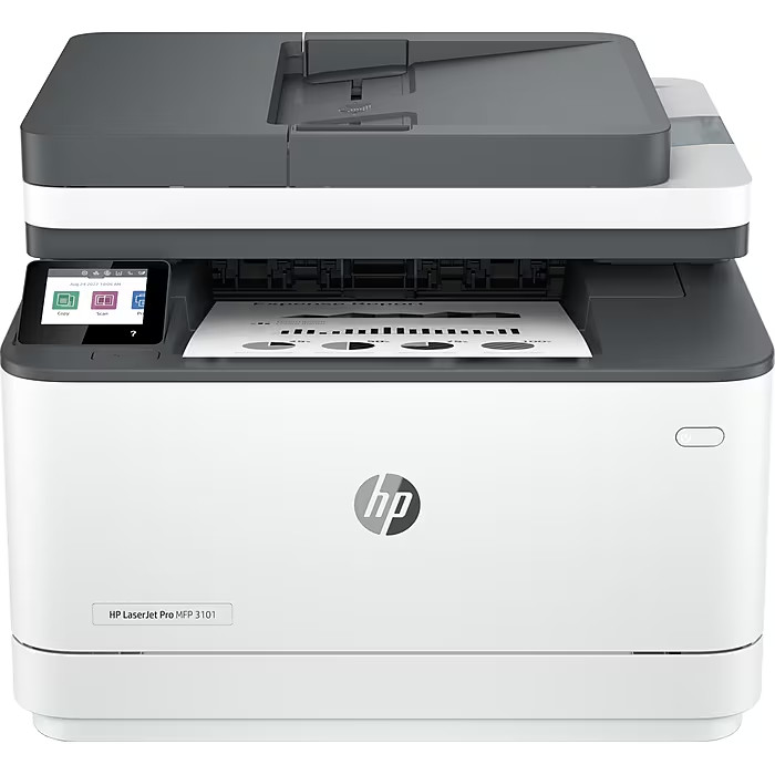 HP LaserJet Pro MFP 3101fdw Wireless Black & White All-in-One Printer